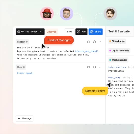 Prompt engineering with experts